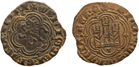 Spain Kingdom of Castile and Leon Enrique IV BL Blanca ND (1454-1474) T Toledo mint Billon XF 1.4g AB# 821