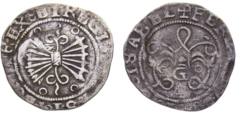 Spain Kingdom of Castile and Aragon Ferdinand V and Isabella I ½ Real ND (1497-1...