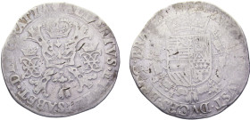 Spanish Netherlands Possession Duchy of Brabant Albert & Isabella 1 Patagon ND (1612-1613) Antwerp mint Silver VF 27.7g KM#35.1