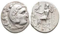 Kingdom of Macedon. Alexander III 'the Great' AR Drachm. Time of Lysimachos - in the name of Alexander the 
Great. 301 - 297 BC. Head of Herakles righ...