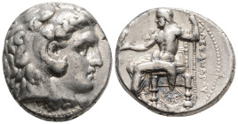 Kingdom of Macedon. Alexander III 'the Great' AR Tetradrachm.Kingdom of Macedon. Alexander III 'the Great' AR Tetradrachm.
 Struck under Seleukos I Ni...