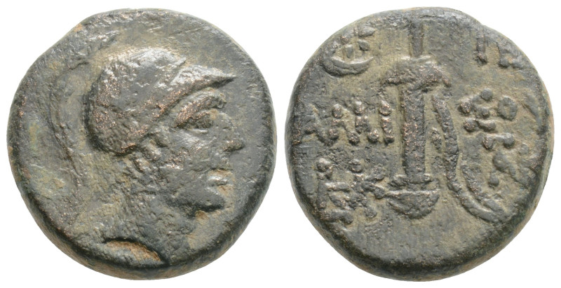 PONTOS. Amisos. Ae (Circa 111-105 or 95-90 BC). Struck under Mithradates VI Eupa...