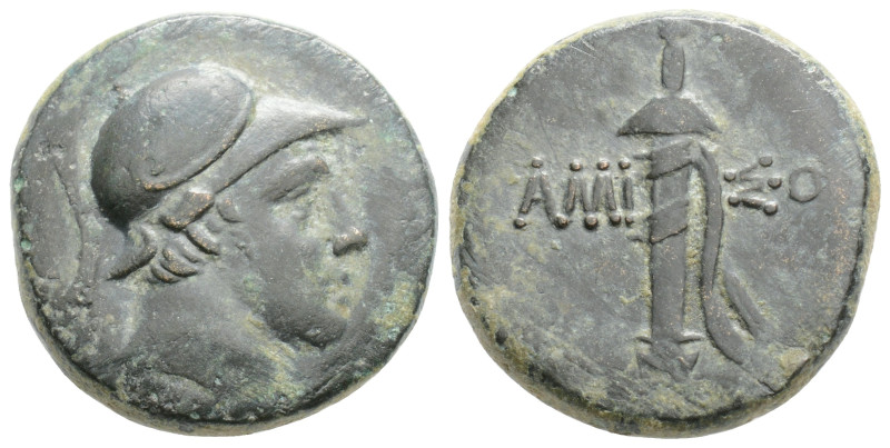 Pontos, Amisos. Time of Mithridates VI. Ca. 120-63 B.C. AE 21 Struck 85-65 B.C. ...