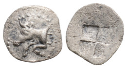 Thrace. Byzantion circa 340-320 BC. AR Hemiobol 
0.3g 9.6mm