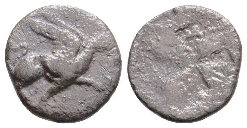 Ionia, Teos AR Obol.Ionia, Teos AR Obol. Circa 500-460 BC. Griffin seated right ...