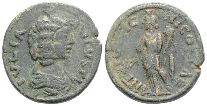 PISIDIA. Antiochia. Julia Domna, Augusta, Æ 193-217.IVLIA A-VGVSTA Draped bust o...