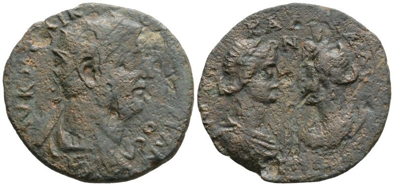 Cilicia. Seleukeia ad Kalykadnon. Valerian I AD 253-260. Hexassarion Æ
ΑV Κ ΠΟ Λ...