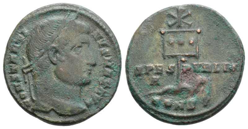 Constantine I 'the Great' Æ Nummus. Constantinople, AD 327. CONSTANTINVS MAX AVG...