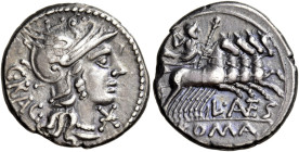 L. Antestius Gragulus 

Denario circa 136, AR 3,89 g. Testa elmata di Roma a d.; dietro, GRAG e, sotto il mento, *. Rv. Giove, con fulmine e scettro...