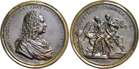 Firenze. Antonio Cocchi medico, filosofo e letterato, 1695-1758 

Medaglia 1745, Æ 176,08 g. Ø 88 mm. (Opus: Antonio Selvi). ANT COCCHIVS PHIL MED A...