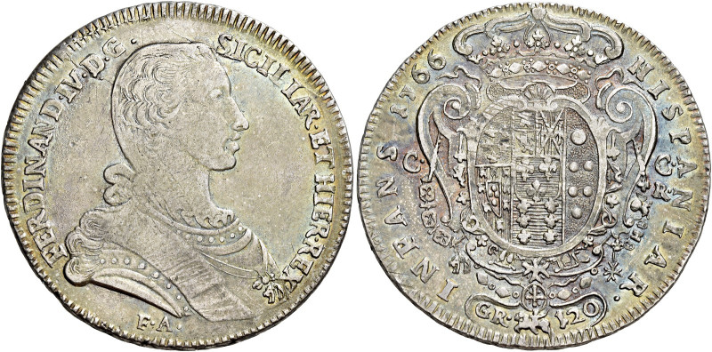 Napoli. Ferdinando IV di Borbone, 1759-1816. I periodo: 1759-1799 

Piastra 17...