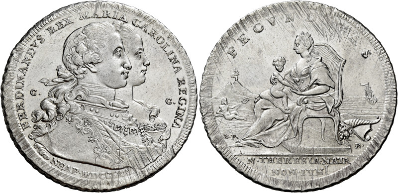Napoli. Ferdinando IV di Borbone, 1759-1816. I periodo: 1759-1799 

Piastra 17...