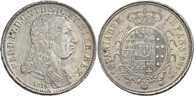 Napoli. Ferdinando IV di Borbone, 1759-1816. III periodo: 1815-1816 

Piastra 1816. Pagani 69. Pannuti-Riccio 3. MIR 450. Magliocca 428. Leggera pat...