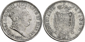 Napoli. Ferdinando I (già IV) di Borbone, 1816-1825 

Piastra 1817 reimpressa. Pagani 82a. Pannuti-Riccio 5. MIR 460/1. Magliocca 442a. Molto rara. ...