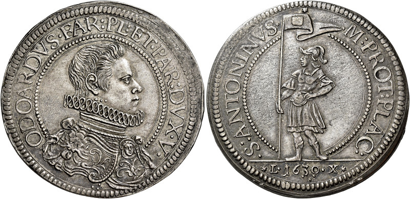 Piacenza. Odoardo Farnese, 1622-1646 

Scudo 1630, AR 27,90 g. ODOARDVS FAR PL...