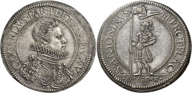 Piacenza. Odoardo Farnese, 1622-1646 

Scudo 1630, AR 27,90 g. ODOARDVS FAR PL ET PAR DVX V Busto corazzato a d. con colletto alla spagnola e masche...