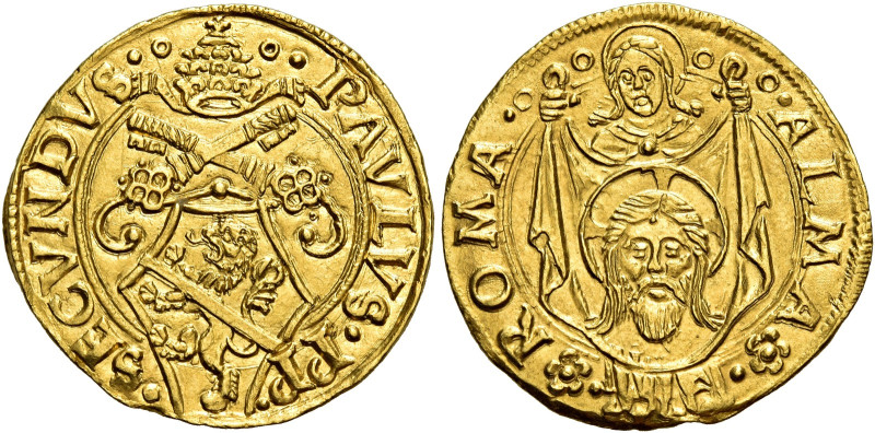 Roma. Paolo II (Pietro Barbo), 1464-1471 

Ducato papale, AV 3,52 g. PAVLVS PP...