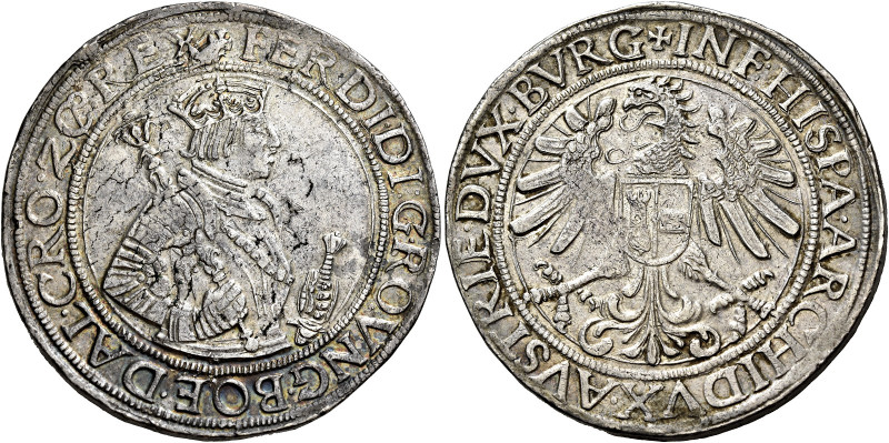 Arciduca Ferdinando I d’Austria – Erzherzog Ferdinand I (1521-1564). 

Tallero...