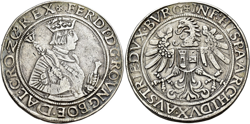 Arciduca Ferdinando I d’Austria – Erzherzog Ferdinand I (1521-1564). 

Tallero...