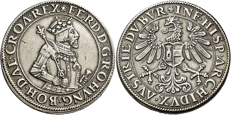 Arciduca Ferdinando I d’Austria – Erzherzog Ferdinand I (1521-1564). 

Tallero...