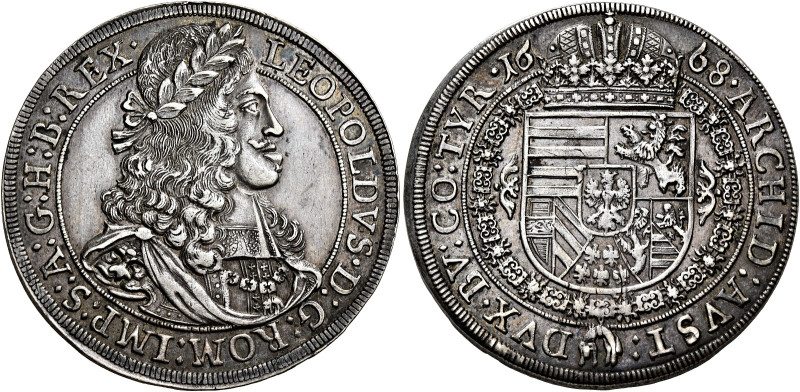 Imperatore Leopoldo I – Kaiser Leopold I (1657-1705). 

Tallero 1668 Hall, AR ...