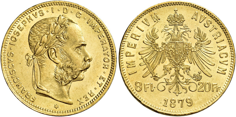 Francesco Giuseppe d’Asburgo-Lorena imperatore, 1848-1916. 

Da 20 franchi o 8...