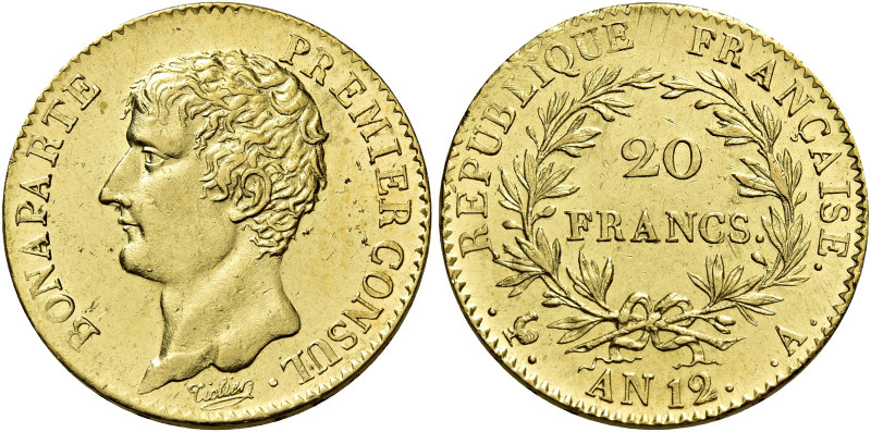Napoleone, 1799-1815. Primo console, 1799-1804. 

Da 20 franchi anno 12° (1803...