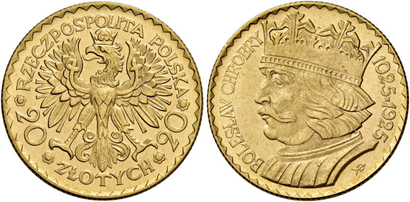 Repubblica, 1919-. 

Da 20 zlotych 1925 Varsavia. Varesi 579. Friedberg 115. R...