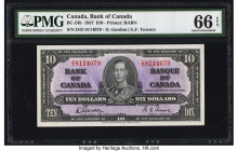 Canada Bank of Canada $10 2.1.1937 BC-24b PMG Gem Uncirculated 66 EPQ. 

HID09801242017

© 2022 Heritage Auctions | All Rights Reserved