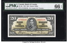 Canada Bank of Canada $20 2.1.1937 BC-25c PMG Gem Uncirculated 66 EPQ. 

HID09801242017

© 2022 Heritage Auctions | All Rights Reserved