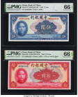 China Bank of China 5; 10 Yuan 1940 Pick 84; 85b Two Examples PMG Gem Uncirculated 66 EPQ (2). 

HID09801242017

© 2022 Heritage Auctions | All Rights...