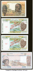 French West Africa Group Lot of 4 Examples Crisp Uncirculated. 

HID09801242017

© 2022 Heritage Auctions | All Rights Reserved