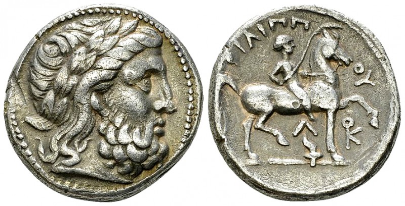 Philip II AR Tetradrachm, Amphipolis 

Kings of Macedon. Philippos II (359-336...