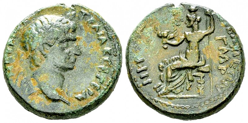 Traianus AE21, Gabala 

 Traianus (98-117 AD). AE21 (9.64 g), Seleucis and Pie...