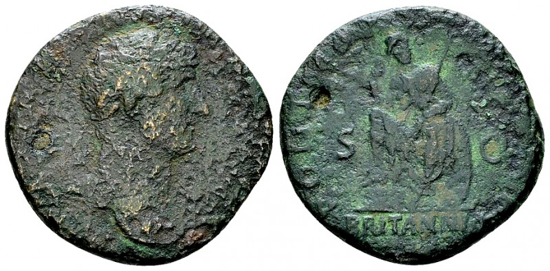 Hadrianus AE As, Britannia reverse 

 Hadrianus (117-138 AD). AE As (25 mm, 8....