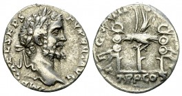 Septimius Severus AR Denarius, LEG XIIII GEM M V 

 Septimius Severus (193-211 AD). AR Denarius (17 mm, 3.55 g), Rome 193/194.
Obv. IMP CAE L SEP S...