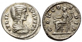 Julia Domna AR Denarius, Laodicea ad Mare 

Septimius Severus (193-211) for Julia Domna . AR Denarius (18-20 mm, 3.53 g), Laodicea ad Mare.
Obv. IV...