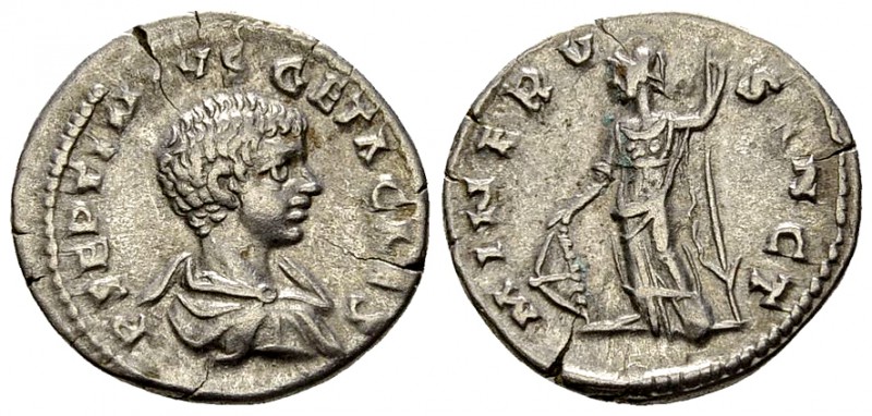 Geta AR Denarius, Laodicea ad Mare 

Septimius Severus (193-211 AD) for Geta C...