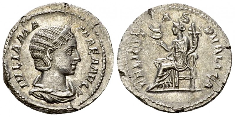 Iulia Mamaea AR Denarius, Felicitas reverse 

Severus Alexander (222-235 AD) f...