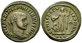 Domitius Domitianus AE Nummus, Alexandria 

 Domitius Domitianus (296-297/8). AE Nummus (26-27 mm, 9.54 g), Alexandria.
Obv. IMP C L DOMITIVS DOMIT...