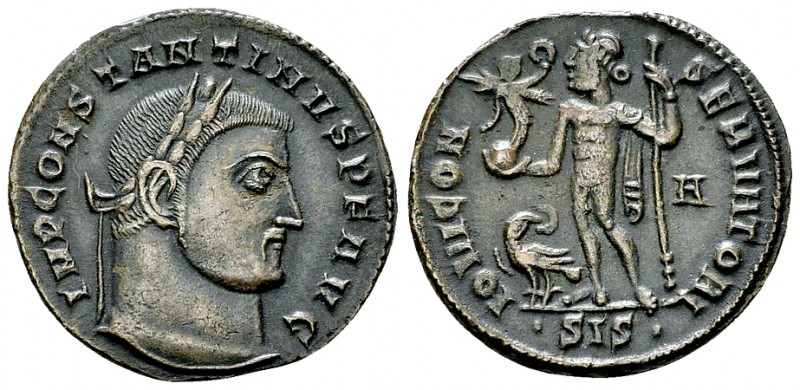 Constantine I AE Nummus, Siscia mint 

 Constantine I "the Great" (306-337 AD)...