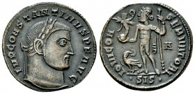 Constantine I AE Nummus, Siscia mint 

 Constantine I "the Great" (306-337 AD). AE Nummus (21-22 mm, 3.74 g), Siscia, 315/316 AD.
Obv. IMP CONSTANT...