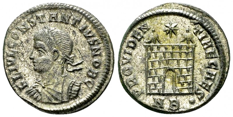 Constantius II AE Nummus, Nicomedia 

 Constantius II Caesar (324-337 AD). AE ...