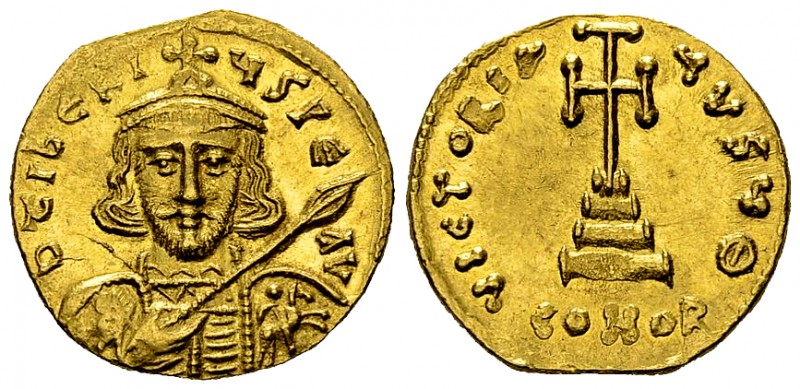 Tiberius III Apsimar AV Solidus, rare 

 Tiberius III Apsimar (698-705 AD). AV...