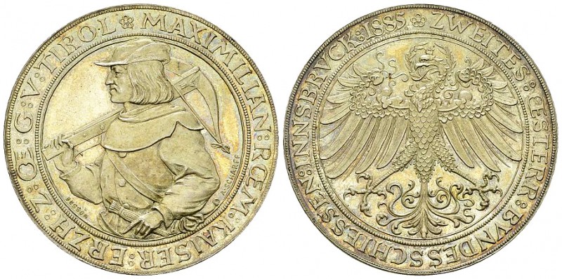 Franz Joseph I, AR Doppelgulden 1885, Innsbruck 

Österreich, Kaiserreich. Fra...