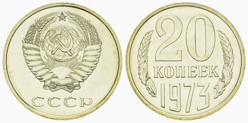 Soviet Union 20 Kopecks 1973 

Russia, Soviet Union . 20 Kopecks 1973.
KM Y 1...