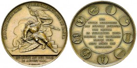 Basel, AE Medaille 1844, Eidg. Freischiessen 

Schweiz, Basel . AE Medaille 1844 (37 mm, 27.31 g), auf das Eidgenössischen Freischiessen.
Richter 8...