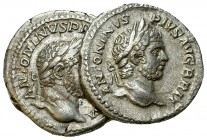 Lot of 2 Caracalla AR denarii 

Lot of 2 (two) Caracalla AR denarii.

Good very fine. (2)

Lot sold as is, no returns.