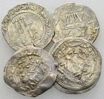 Lot of 4 AR dirhems 

Islamic. Lot of 4 (four) AR dirhems.

Mostly very fine. (4)

Lot sold as is, no returns.
