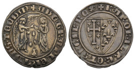 Napoli, Carlo I d'Angio' 1266-1285
Saluto d'argento, AG 3.14 g.
Ref : MIR 20 (R )
Conservation : TTB-SUP